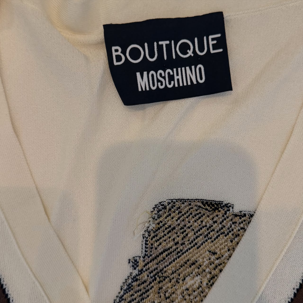 Boutique Moschino Vintage Cardigan