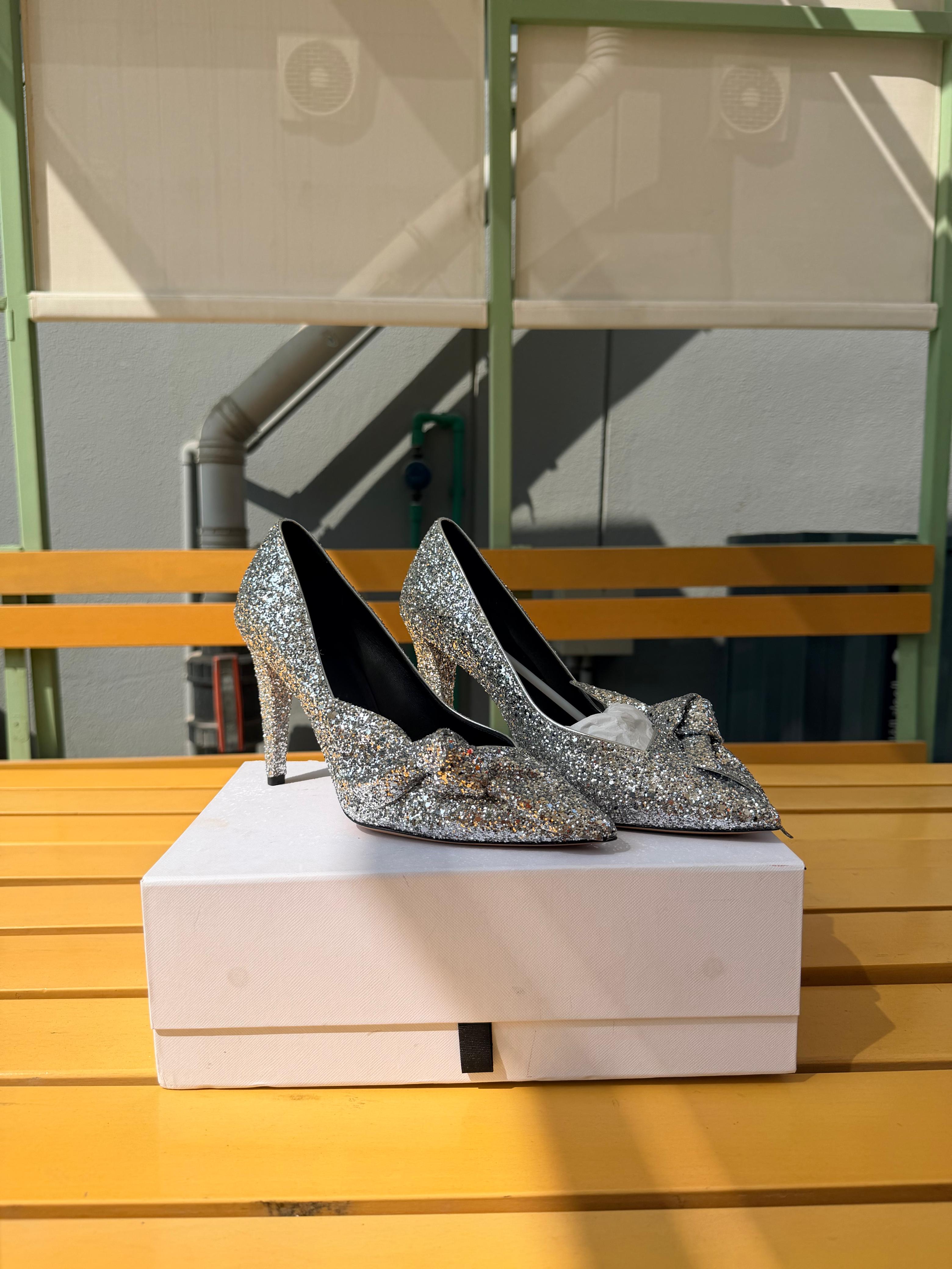 Isabel Marant Silver Heels