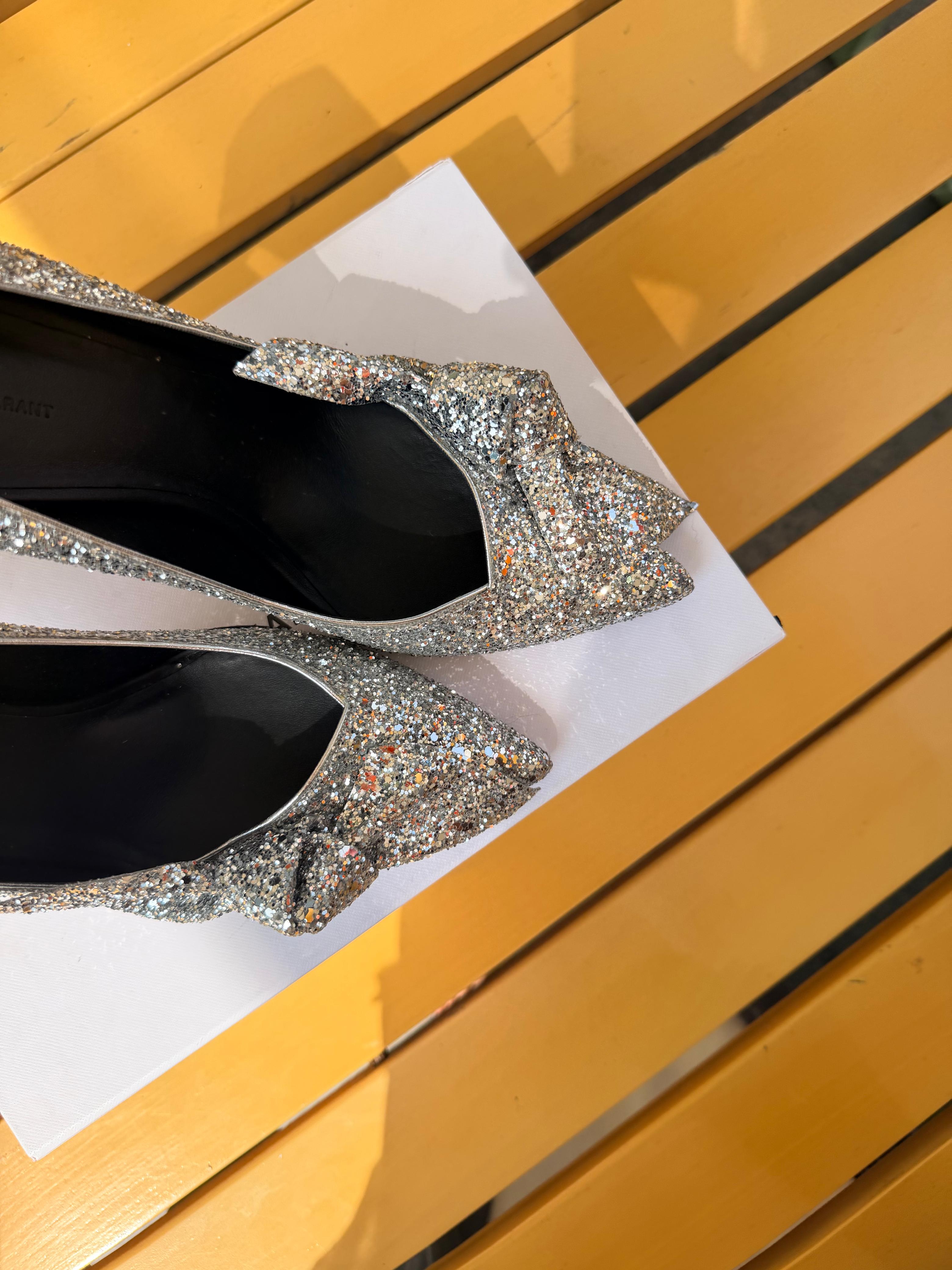 Isabel Marant Silver Heels