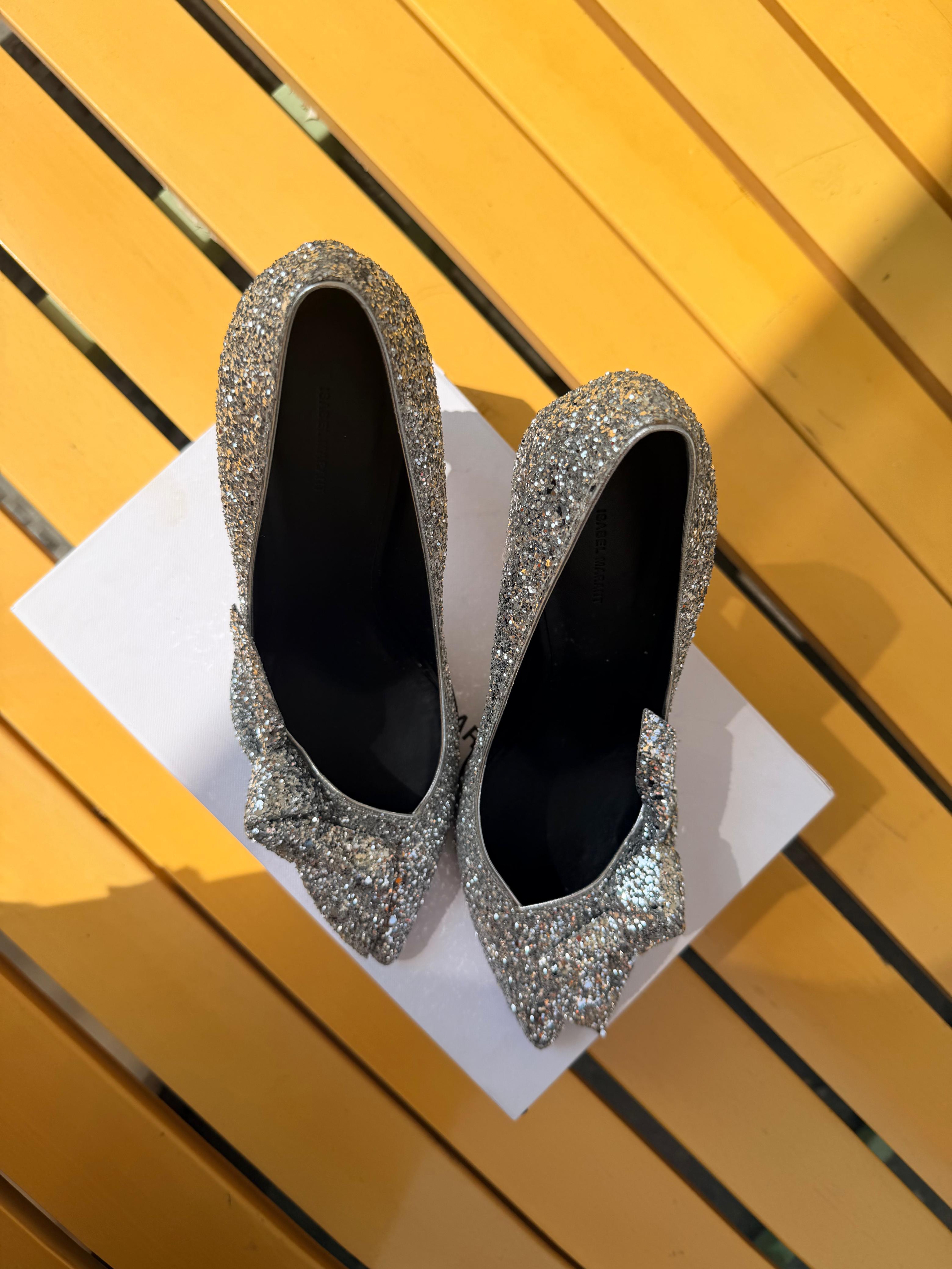 Isabel Marant Silver Heels
