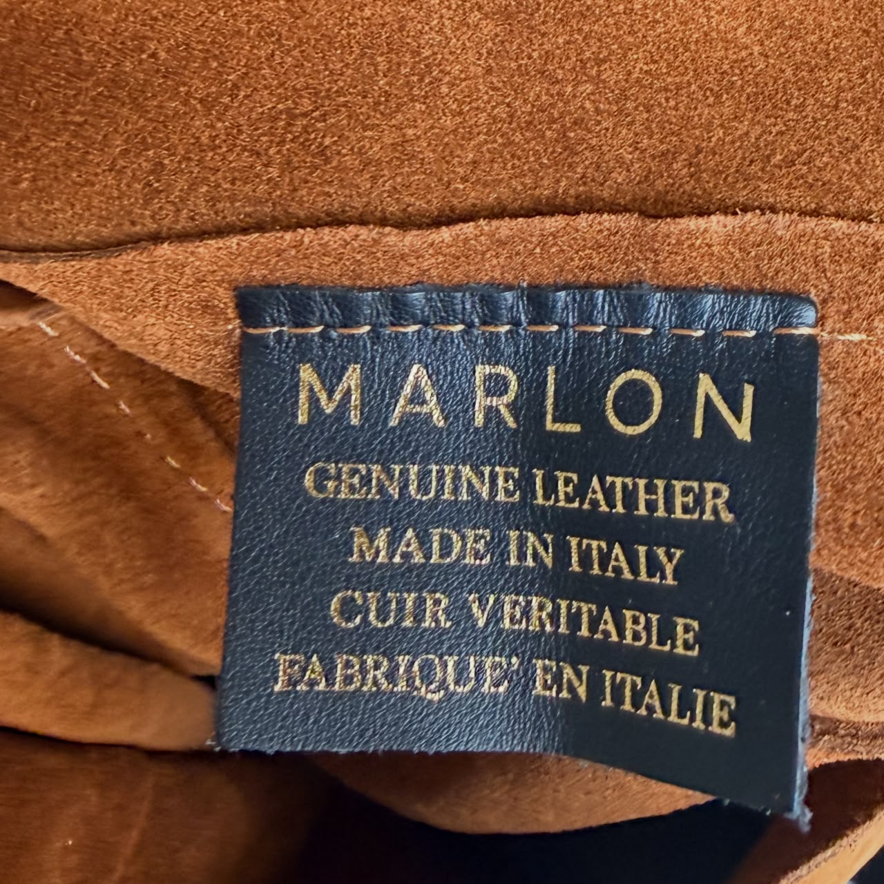 Italian Suede Fringe Bag
