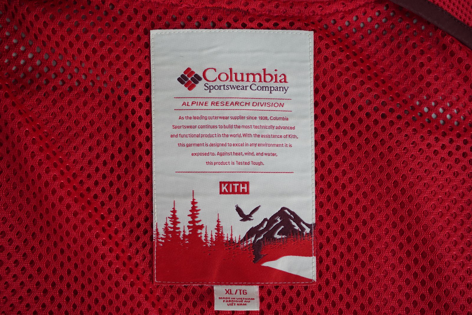 KithXColumbia Collab Vest