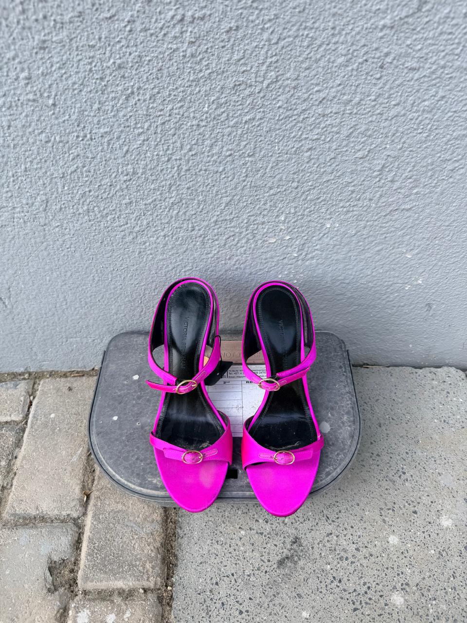 Victoria Beckham Pink Heels