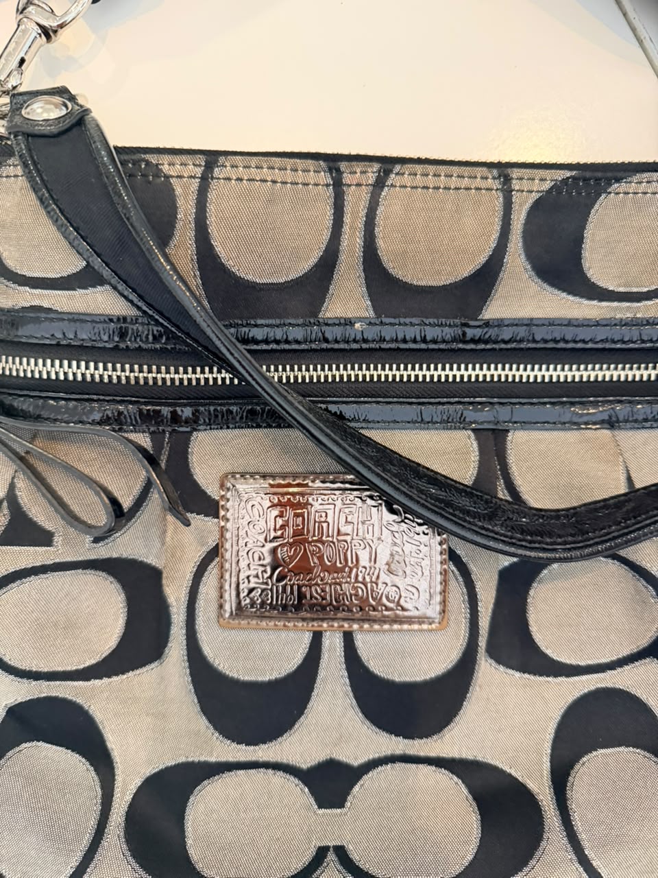 Vintage Coach Cross Body Bag