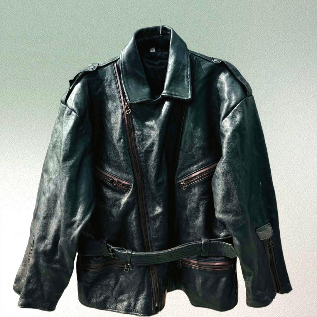Vintage Oversized Leather Jacket