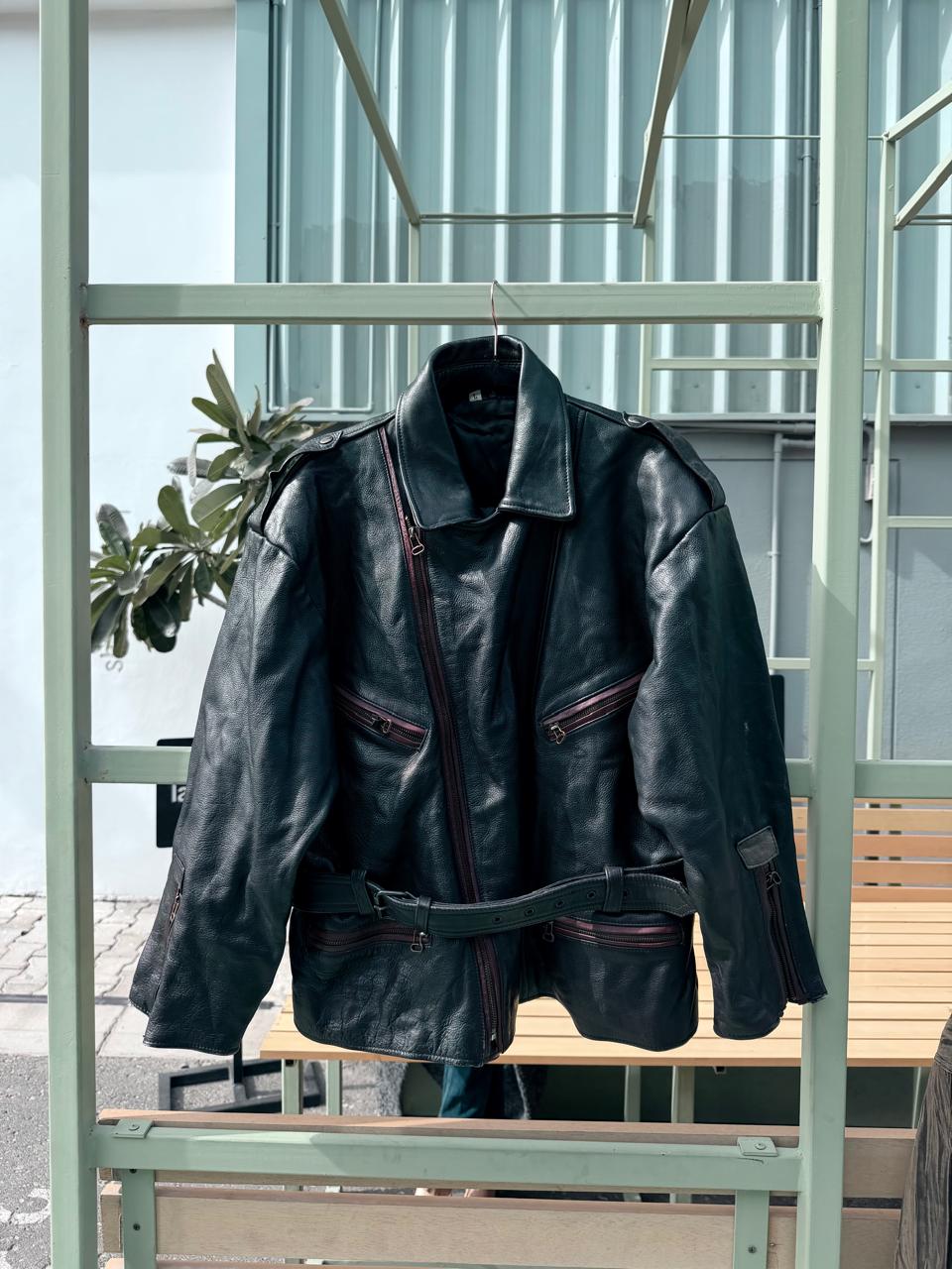 Vintage Oversized Leather Jacket