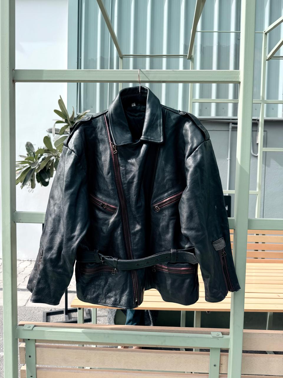 Vintage Oversized Leather Jacket