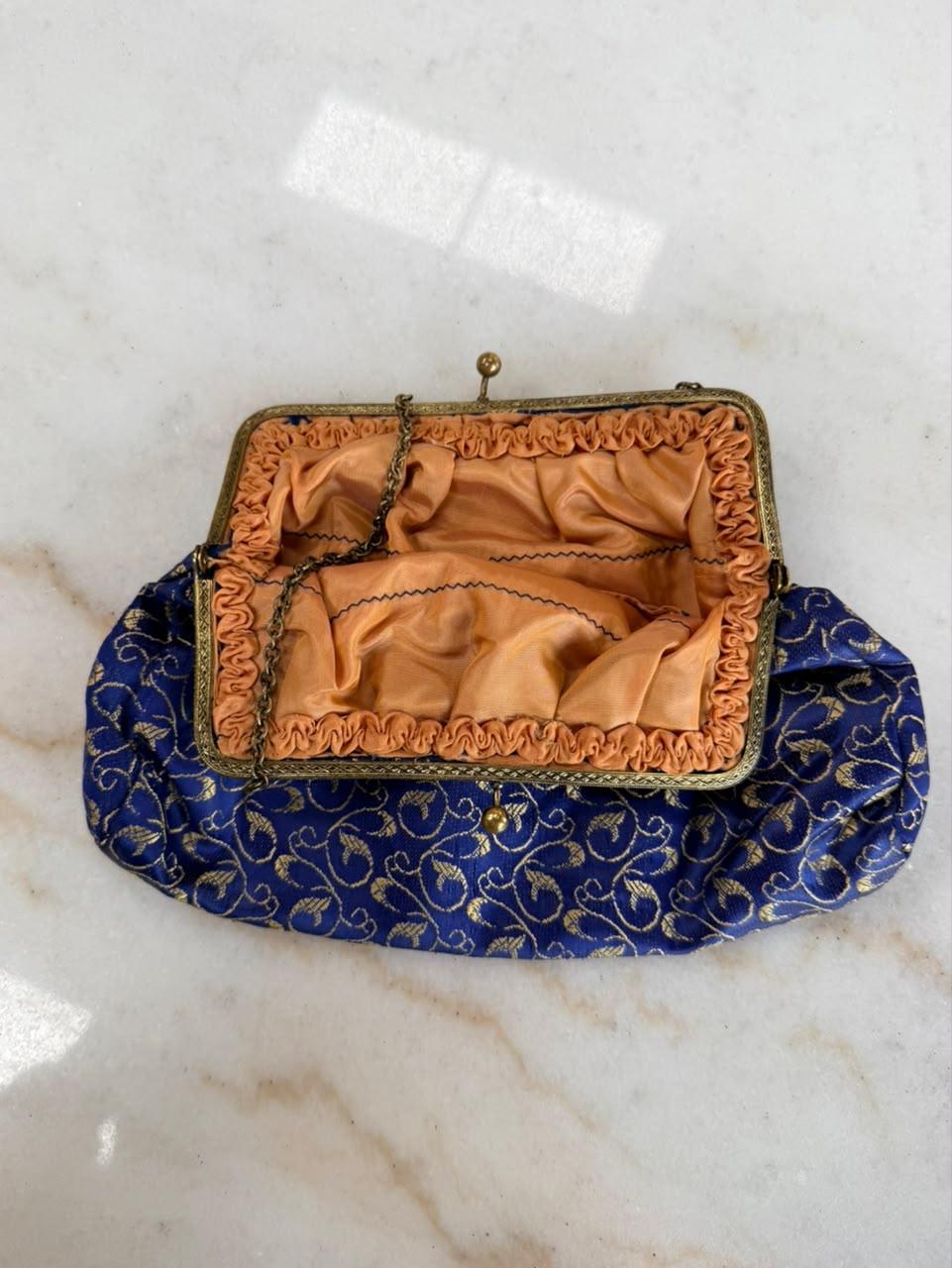 Vintage Silk Purse from the 1950s