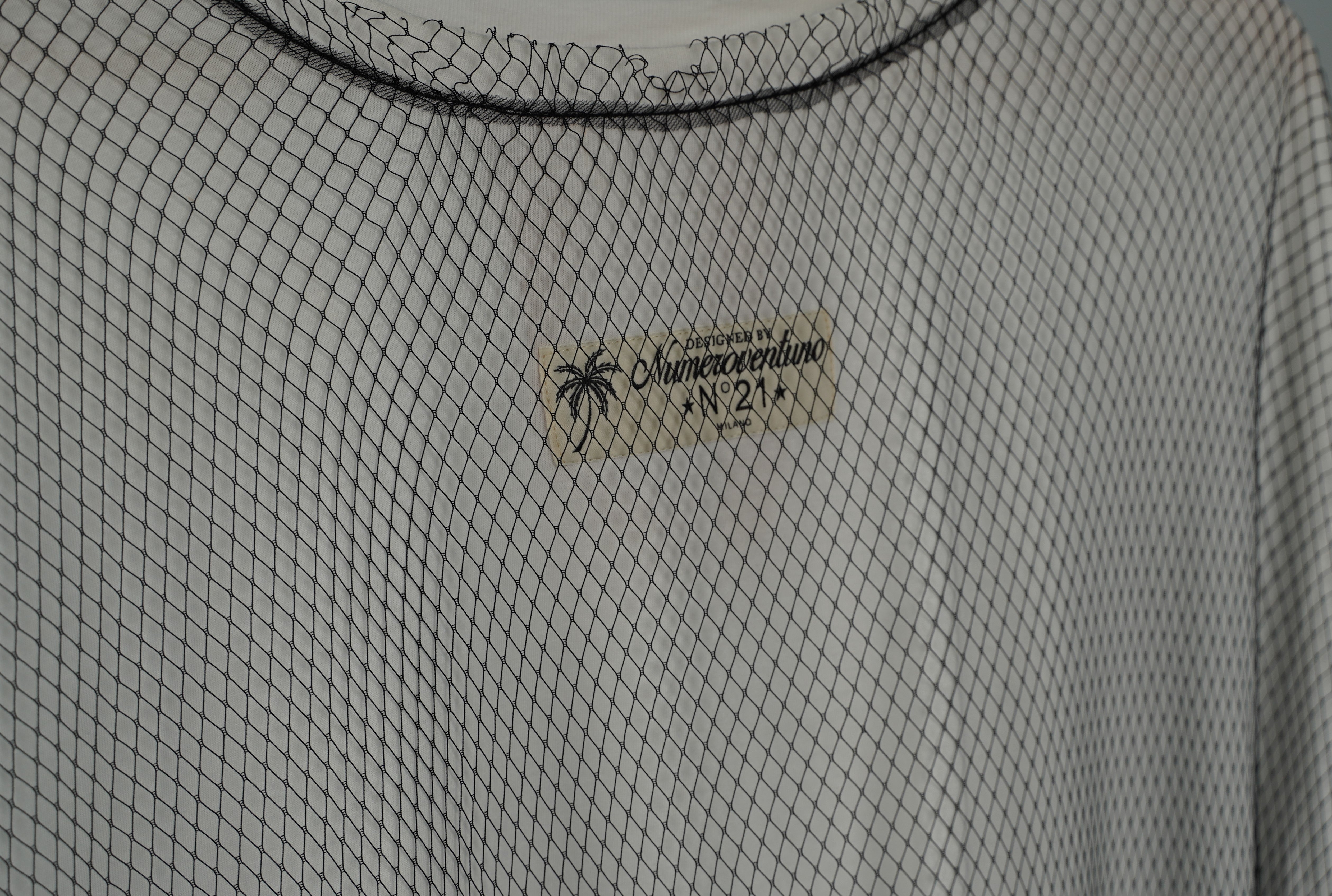 White with Mesh